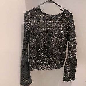 Black long sleeved shirt